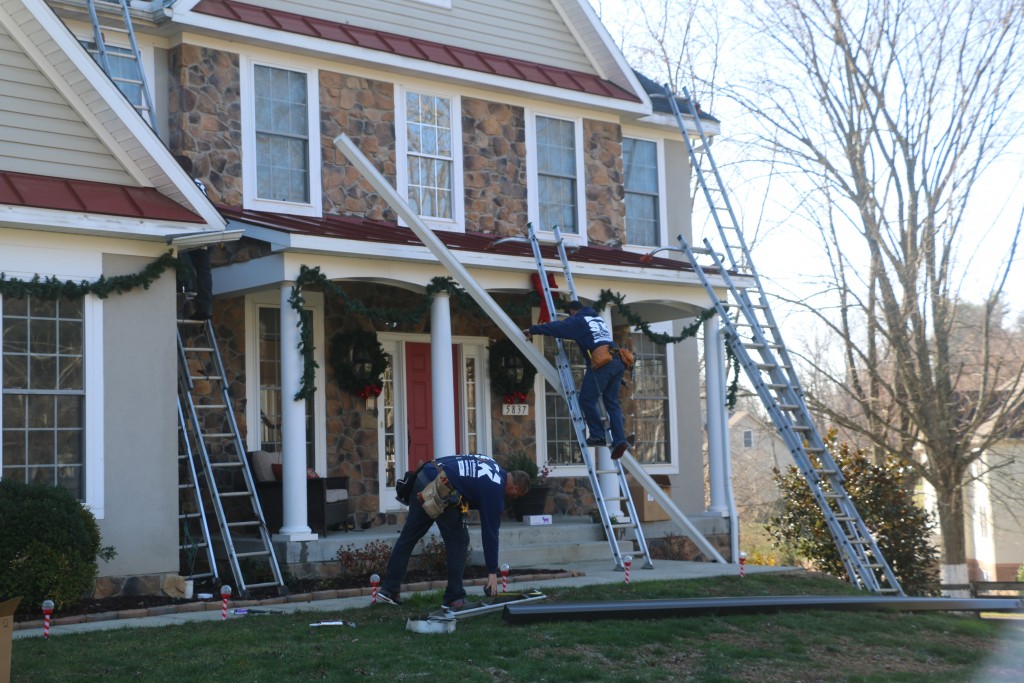 Winter Gutter Replacement