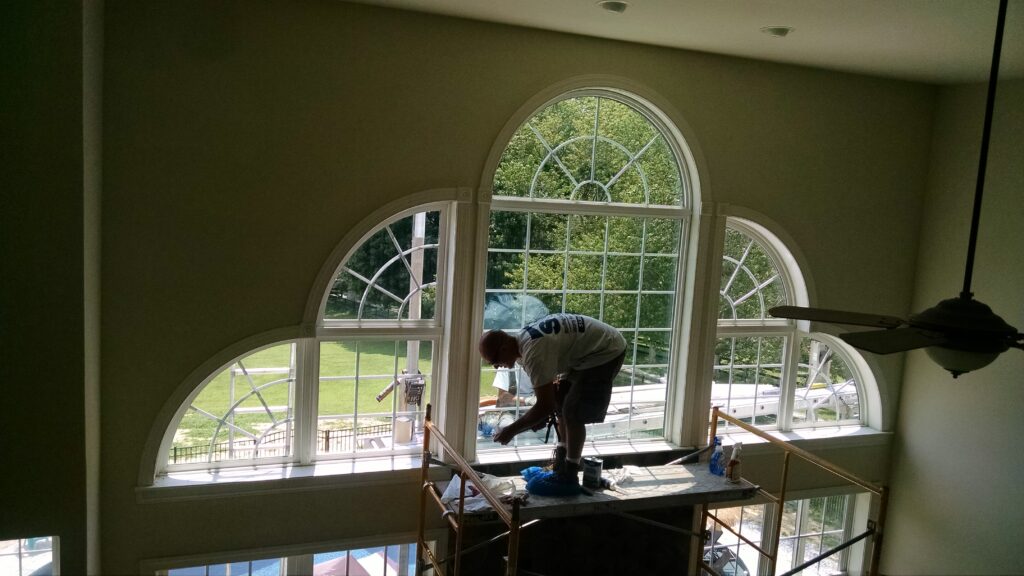 professional installing picture window in MD, NOVA & DC home 