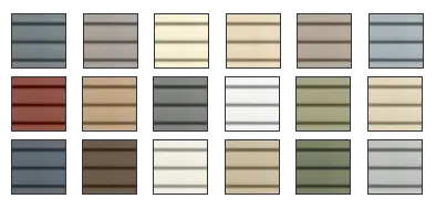 Cedarboards Siding Color Chart