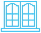 Detailed illustration of various window parts, including the frame, sash, and glass, highlighting the components that make up a standard window system.